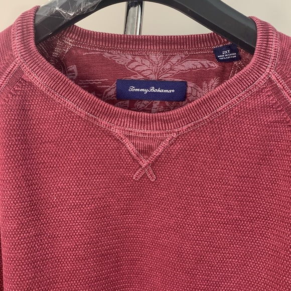 Tommy Bahama Big & Tall Costa Flora Sweater Size: 2XT - Picture 4 of 16